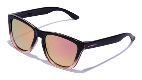 Gafas De Sol Polarizadas Hawkers One Colt Hombre y Mujer - Color Negro/Rosa