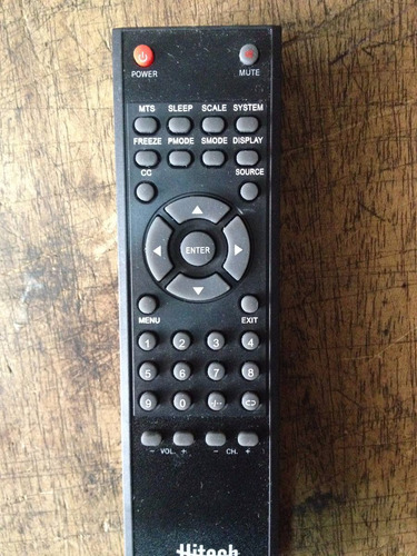 Control Remoto Genérico Nuevo Para Tv Lcd Hitech