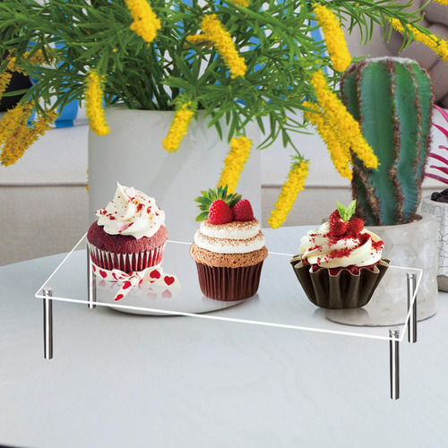 Acrílico Display Riser Showcase Accesorios Para Candy M