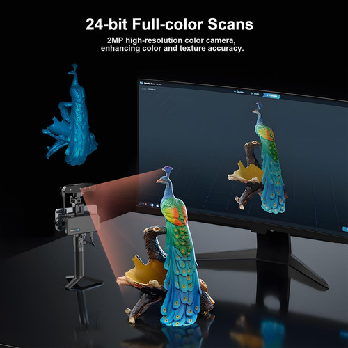 Escáner 3d Creality Cr Scan Ferret Pro Para Impresión 3d, Ac