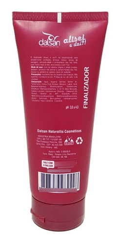 Kit Home Care Alisei E Daí Dalsan 5 Produtos Pós Progressiva