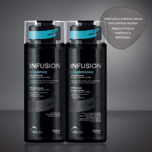 Kit Truss Infusion Shampoo 300ml E Condicionador 300ml