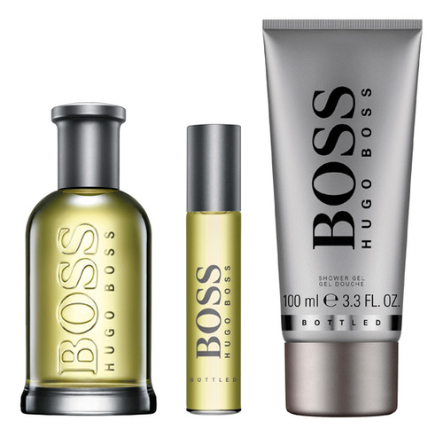 Hugo Boss Bottled Edt 100ml + 10ml + Gel De Ducha 