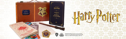 Imagen 1 de 6 de  Set Baúl Hogwarts  Harry Potter Coleccionable
