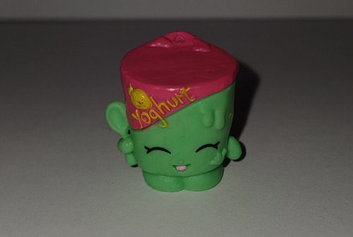 Mini Figura Shopkins Ghurty Yoghurt (Usado)