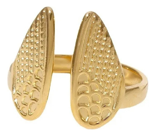 Anillos Alas De Angel Acero Ajustable