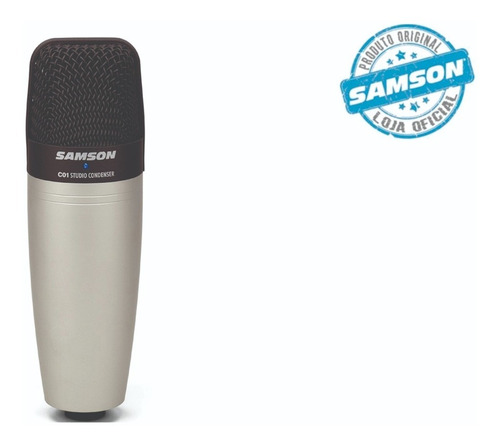 Microfone Condensador Para Estudio - Samson C01