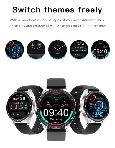 Smart Watch Con Auriculares, 2 En 1 Construcción Tws