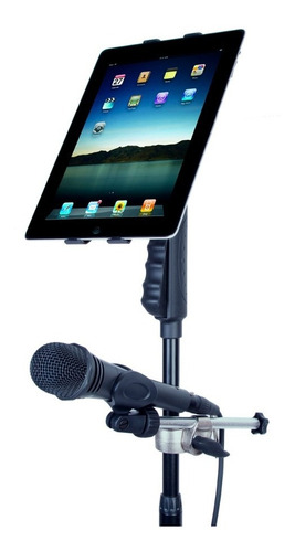 Imagen 4 de 5 de Csa Is603 Soporte De Tablet / iPad Para Pie De Micrófono
