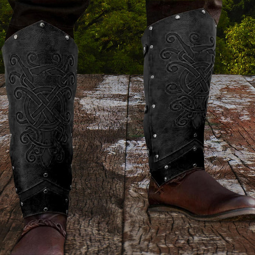 Fundas Para Botas Steampunk, Polainas Medievales Protectoras