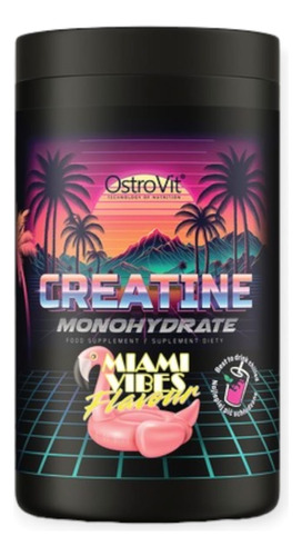 Creatina Monohidratada 500gr Miami Vibes - Ostrovit