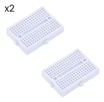 Comprar Mini Protoboard 170 Puntos Color Blanco Breadboard Syb Kit 2