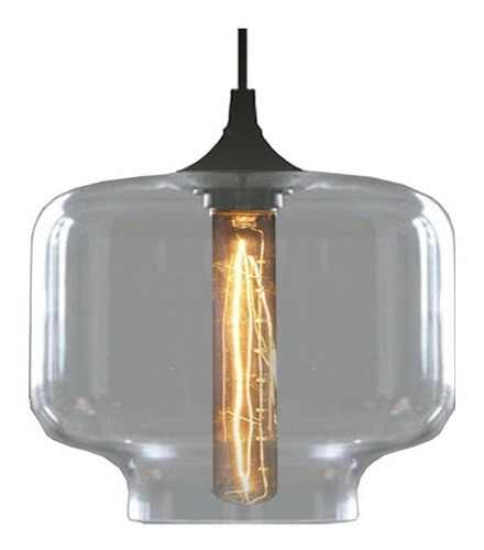 Imagen 1 de 1 de Lámpara Colgante De Cristal Don Led