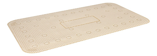 Tapete Para Baño Amg Beige Antideslizante 70x40 Cm
