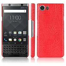 Comprar Funda Para Blackberry Keyone Rojo Pu Piel Sintetica