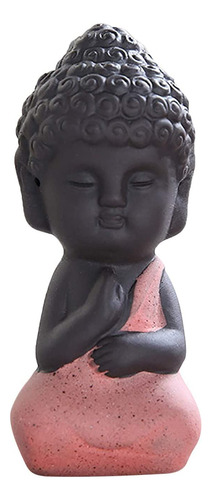Estatua De Buda De Cerámica, Escultura De Meditación Zen Par