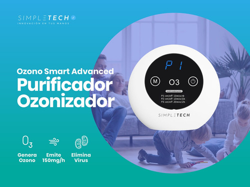 Imagen 2 de 7 de Ozonizador Automático Purificador De Aire Peluqueria Oficina