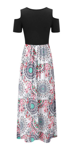 Q Vestido Sin Mangas Con Estampado De Rayas Para Mujer 9002 Q Vestido Sin Mangas Con Estampado De Rayas Para Mujer 9002