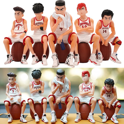 Figura De Juguete Slam Dunk, Colección De Adornos De Coche,