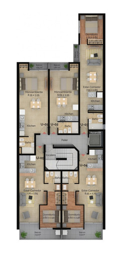 Imagen 11 de 11 de 1ero De Mayo 1900, Dpto 1 Dormitorio. 42 Mts Exclusivos. Entrega Inmediata.