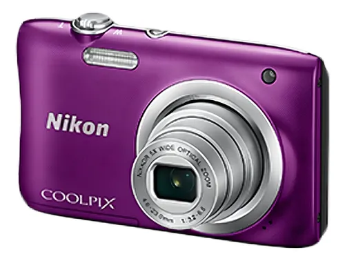 Nikon Coolpix A100 compacta color púrpura