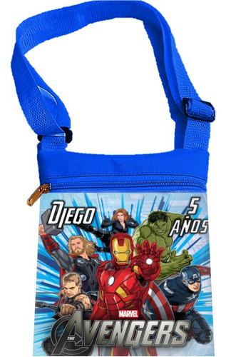 25 Dulceros Personalizados Avenger- Bolos Recuerdo Infantil 