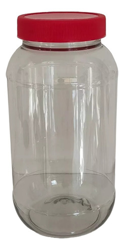 Envase Pet 750 Ml Transparente Tapa Blanca +sellos (100 Pzs)