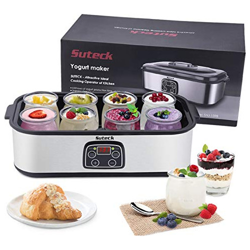 Yogurtera Automática Digital 8 Frascos De 170ml