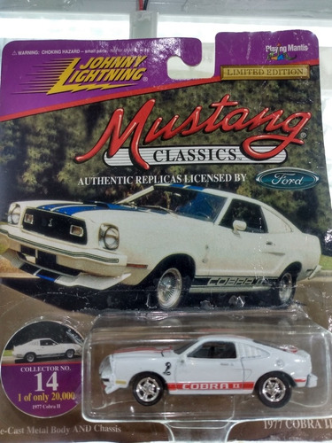 Carritos Ford Mustang Johnny Lightning Escala 1:64