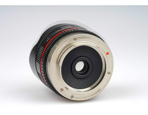 Lente Rokinon 8 F/2.8 Fish Eye Manual Apsc Fuji-x Fujifilm Fujifilm X Negro (Usado)
