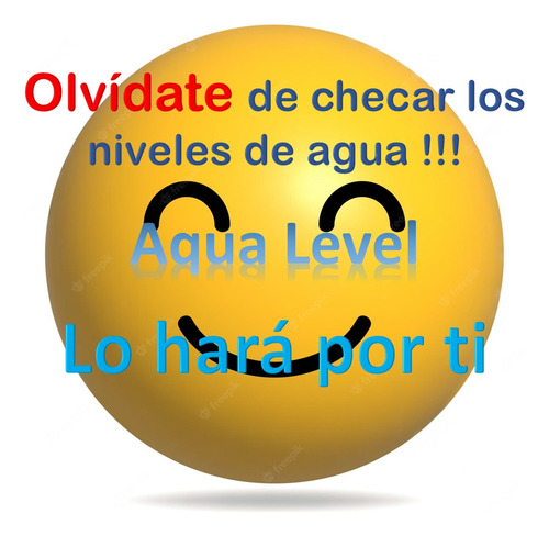 Medidor Nivel De Agua Alarmas En Nivel Bajo Y Alto 12mts