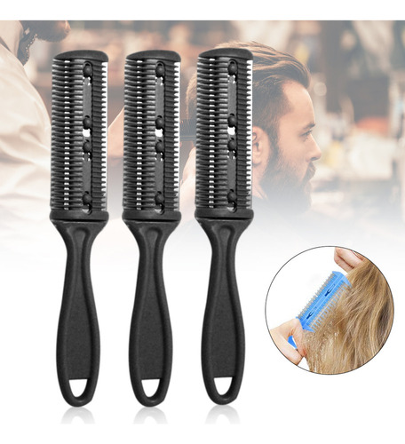 Ch Set De Peine Y Tijeras Razor: Herramienta For Cortar Y