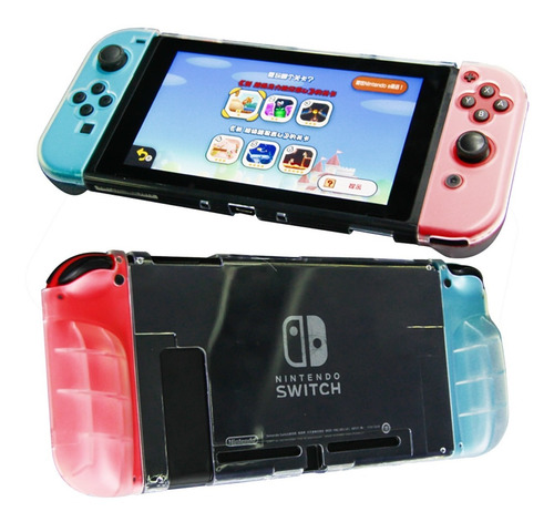 Imagen 4 de 5 de Protector Estuche Acrilico Consola Nintendo Switch Joy-con