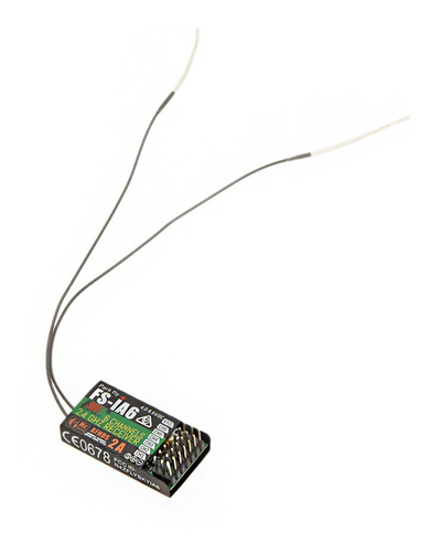 2 Unids 2.4g Flysky Fs-ia6 6 Canales Receptor De Mando A Dis