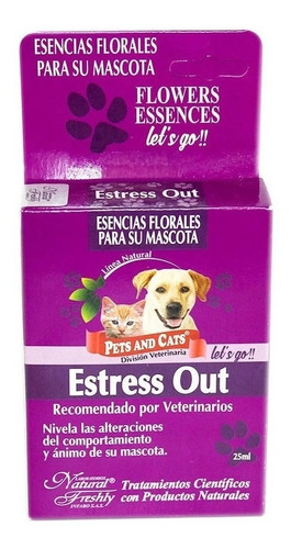 Esencia  Estress Out Pets And Cats X 25ml