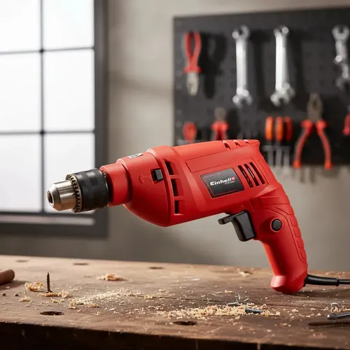 Furadeira de Impacto Einhell TH-ID 550/1 | Parcelamento sem juros