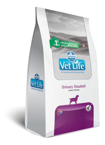 Alimento Para Perro - Vet Life Urinary Ossalati  2 Kg