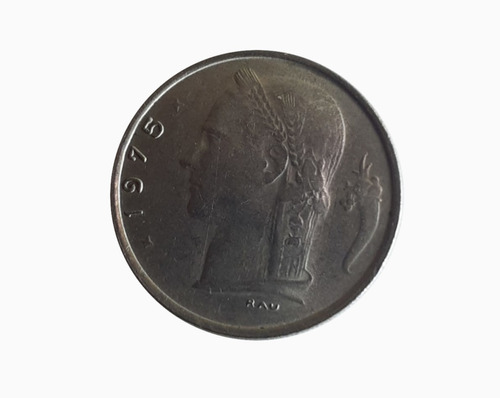 Moneda Bélgica 1975 1 Franco