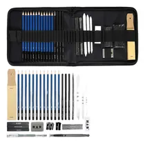 Comprar Set De Dibujo. 33 Piezas. Lápices,borradores,grafitos,lijas