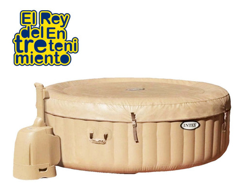 Imagen 3 de 7 de Intex Jacuzzi Purespa Hidromasaje 4personas Inflable El Rey