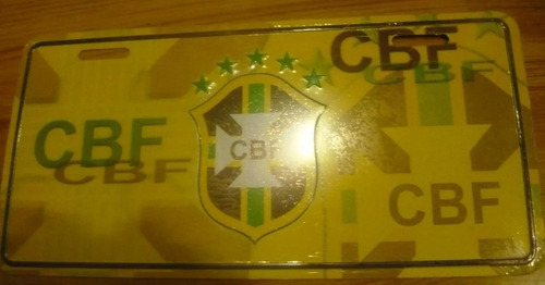Placa Decorativa Auto Futbol De Afa,cbf,chelsea De Aluminio