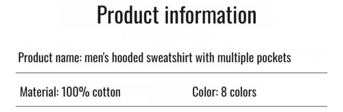 Sudadera Con Capucha Deportiva Juvenil Para Hombre Sudadera