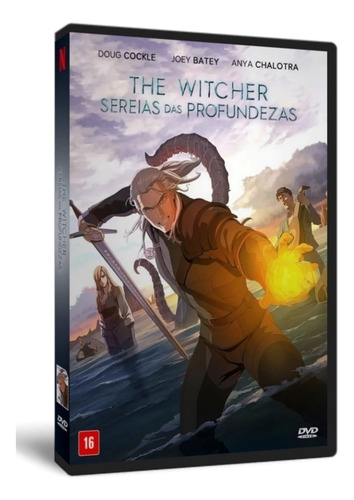 Dvd The Witcher - Sereias Das Profundezas (2025)