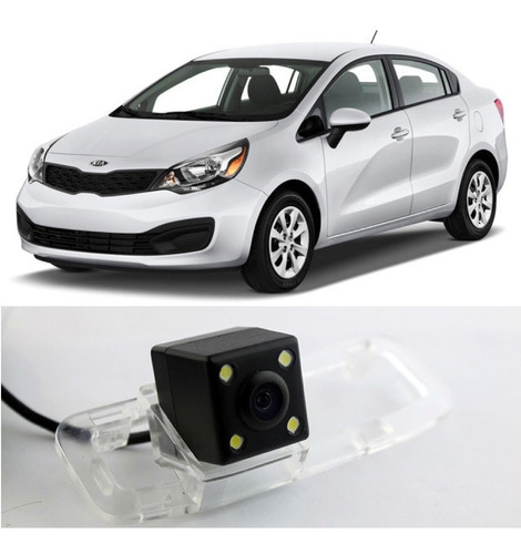 Camara Para Reversa Luz De Placa Kia Rio Sedan 2012