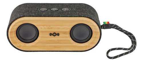 Parlante House of Marley Get Together EM-JA021-SB JA021SB portátil con bluetooth waterproof negro 220V