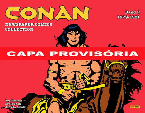 Conan, O Bárbaro: As Tiras Vol. 2 (de 2), De Roy Thomas. Editora Panini, Capa Dura Em Português