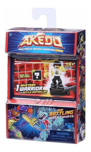 Akedo Ultimate Arcade Warrior Fig Sorpresa + Acc . Magimundo