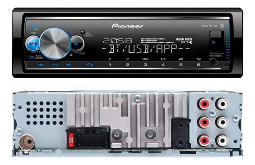 Radio Mp3 Pioneer Spotify Usb Bluetooth 3 Par Rca + Controle