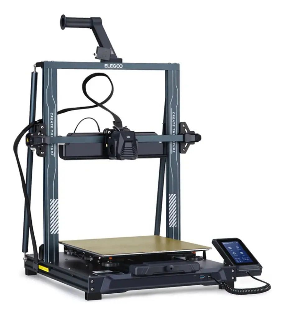 Impressora 3D Elegoo Neptune 4 Plus FDM 320x320x385mm Filamento Aberto Preto 1.75 mm