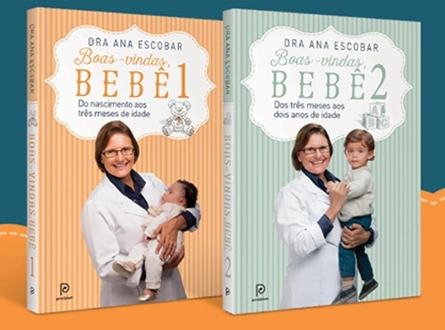Livro Kit Boas-vindas Ao Bebê - Vol. 1 E 2 - Dr. Ana Escobar